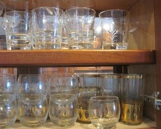 Lots of Glassware.