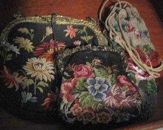Antique purses.