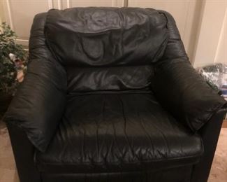 Leather Chair.