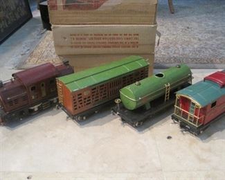 Lionel Standard Gauge Train Set.