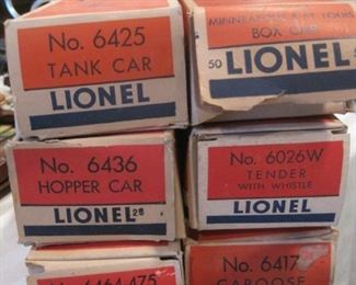 Lionel Train Set.