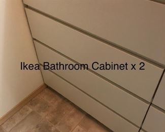 Ikea bathroom cabinets with four drawers 