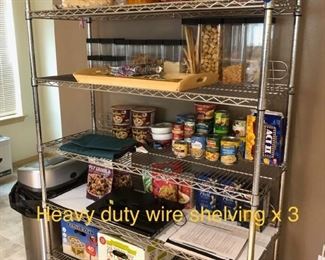 heavy duty wire shelving 