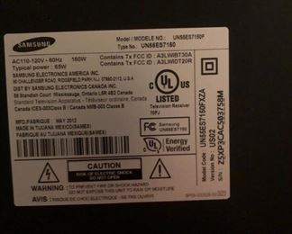 Samsung UN55ES7150 55" 1080p 3D Slim LED HDTV