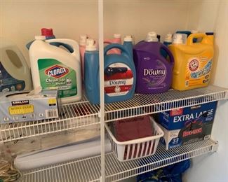 laundry detergent, cleaning products, cleaning supplies 