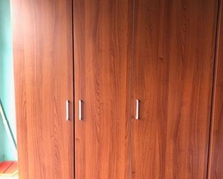 storage cupboard, 55 inches wide, 71 inches tall, 
20 inches deep