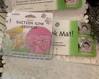 sink mats, kitchen items 