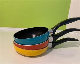 colorful cookware 