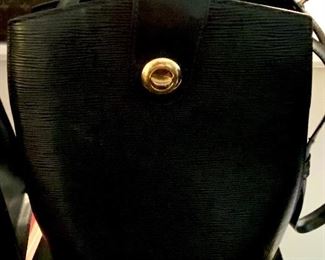Another Louis Vuitton Black Noir Epi Shoulder Bag