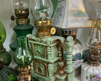 Vintage Oil Lamps