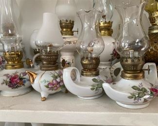 Vintage Oil Lamps 