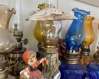 Vintage Oil Lamps 