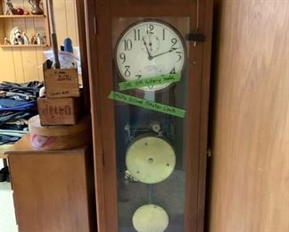 1920's School Master Clock, International Time Recording Co. 