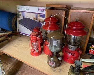 Vintage Coleman Lanterns, Outdoor Goods 