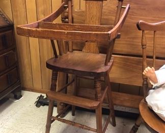 Antique Highchair 