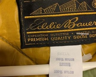 Vintage Eddie Bauer Goose Down Jackets 