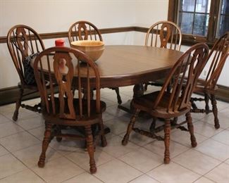Cochrane oak dining set
