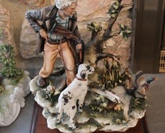 Capodimonte figural group