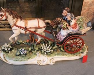 Capodimonte figural group