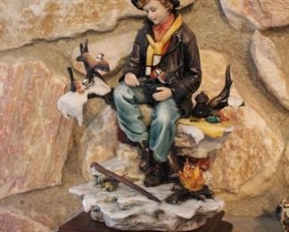 Capodimonte figural group