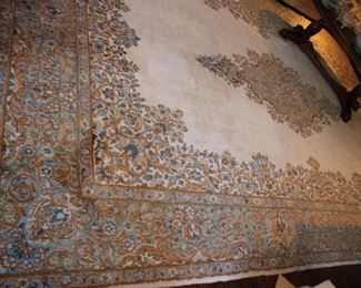 Large hand woven rug