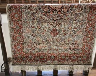 Hand woven area rug