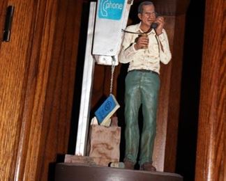 Norman Rockwell & Michael Garman figures