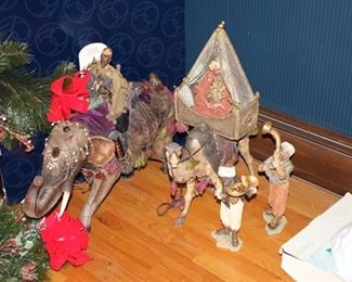 Dept 56 partial Neapolitan Nativity set
