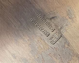 Chinese silver tea set