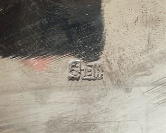 Chinese silver tea set