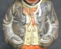 4447 - Golliwog Cast Iron Bank (Original)