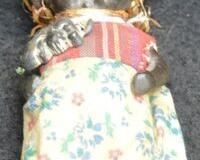 4452 - Small Bisque Doll (Original)