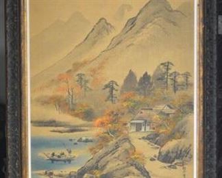 7012 - Large Oriental Picture - 38"x48"