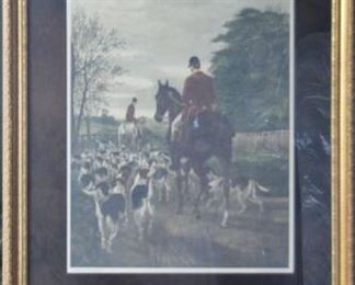 7015 - Pr Hunt Scene Pictures - 25"x32"
