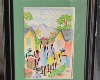 3906A - Picture - Jamaican Print