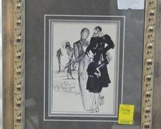 7036 - Framed 1944 Salvador Dali Print