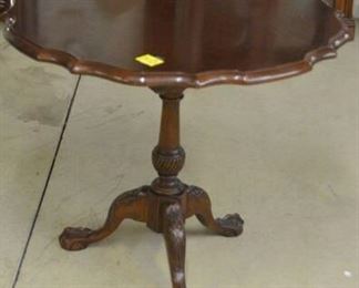 151W - Chippendale Tilt Top Table