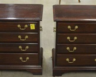 141S - Pr Mahogany Nightstands