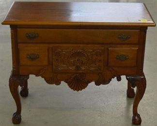 166S - Chippendale Mahogany Lowboy