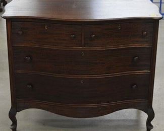 196G - Mahogany 4 Drawer Chest