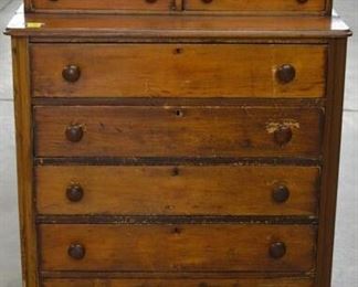 197G - Pine Chest with Glove Boxes