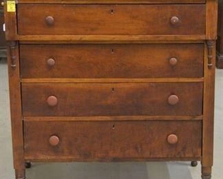 206S - 4 Drawer Early Walnut Chest