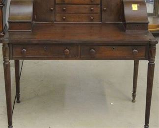 279S - Mahogany Desk with Lift Boxes