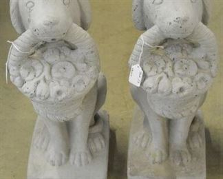 702 - Concrete Dog - (2) Choice