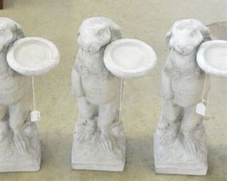 703 - Concrete Rabbit Bird Feeder - Choice