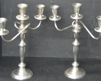 5501 - Pr Towle Candlesticks - 14"