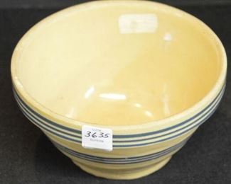 3635 - Small/Medium Yellow Ware Bowl