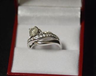 6 - 1.24 Ct Diamond Ring - 14Kt