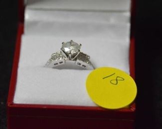 18 - 1.47Ct Diamond Ring - 14Kt