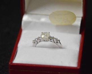 24 - 1.4Ct Diamond Ring (1.02Ct Center)